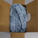 MIULEE Pack of 2 Corduroy Decorative Throw Pillow Covers 18x18 Inch Soft Boho Striped Pillow Covers Modern Farmhouse Home Decor for Summer Coastal Sofa Living Room Couch Bed Coastal Blue