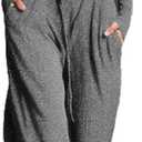 Womens Long Sleeve Jumpsuit Zipper Jacket Baggy Pants Outfits Casual Fall Overall Cargo Jumpsuit Going Out Outfits, Medium Gray