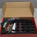 Hanging Christmas Train Set, Under The Christmas Tree Train Toy Set, Train for Christmas Tree with Real Smoke/Classic Music/Lights, Best Indoor Christmas Train Decor for Families with 2 Ways to Play