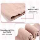 Urieo Baby Girls Tights Toddler Cable Knit Leggings Winter Warm Stockings for Infants Kids Girls