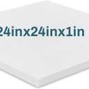 Frienda 1 Pack 1 x 24 x 24 Upholstery High Density Craft Foam Sheets Replacement Square Cut to Size Cushion Chair Padding, Suitable for Shipping, Packing, Cushion Foam, Mailing, Cosplay