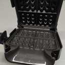 Ninja Belgian Waffle Maker Pro | Vertical Design | 5 Shade Settings with Precision-Pour Cup & Chef-curated Recipe Guide | Black & Silver | BW1001