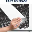 Quartet Melamine Presentation Easel, Whiteboard/Flipchart, 3' x 2', Gray Frame (ET32EU)
