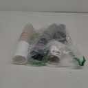 24 Pcs Unbreakable Plastic Cups Set, 20 oz Reusable Plastic Cups, Stackable Water Tumblers, Drinking Cup for Kitchen, Outdoor, BPA-free, Dishwasher Refrigerator and Microwave Safe (20 oz, 6 Colors) (6-Gray Multicolor)