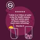 SodaStream - Bubly Fruit Drops for Sparkling Water | Natural Fruit Flavor | Zero Calories, No Sweeteners | Create Your Own Bubly with SodaStream | Variety Pack, Bubly Original, Pack of 6 | 8 Fl Oz (EXP 06/22/26)