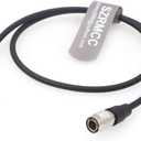 SZRMCC USB C Type-C to Hirose 4 pin Male PD Trigger Power Cable for Zoom F4 F8 Sound Devices 688 644 633 (Stright USB C)