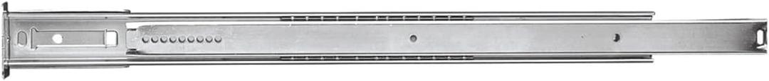 Hickory Hardware Bottom Centered Drawer Mount, Not Compatible with Side Mount Drawers, Heavy Duty Center Drawer Slide for Cabinet & Dresser Drawers, Easy Open & Soft Close Glide Track, 22 Inch, 5 Pack