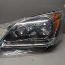 Headlight Assembly for Subaru Legacy 2010 2011 2012 2013 2014/10-14 Outback 4-Dr Sedan Wagon Clear Lens Chrome Housing Amber Reflector Headlamp Replacement PairW/O Bulbs