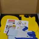 2024 New Upgraded Bucket Lid Mouse Trap-Metal Bait Cage-Auto Reset-5 Gallon Bucket Fit-Humane-Indoor Outdoor-Rat Trap (Yellow - 4 Packs, Extreme Value)