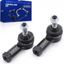 JC Whitney JFBAJCWCA00258 Set of 2 Tie Rod End (Outer) - Compatible with Mitsubishi Outlander 2007-2019, Outlander Sport 2011-2019, Lancer 2008-2017, Outlander PHEV 2019