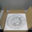 15.7 Inch Flush Mount Ceiling Light, 40-60W Round LED Ceiling Light Fixtures, Thin Modern Ceiling Lamp, Close to Ceiling Lights for Bedroom, Kitchen, Living Room, 3 Color Temperature Selectable