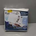 Crib Mattress Protector 100% Waterproof, Noiseless  Viscose Made from Quilted Ultra Soft White Terry Fitted Sheet Style (28"x52")