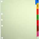 Tabbies Side Tab Medical Chart Divider Sets, 8-Tab, Assorted Medical, 11 X 9, Manila, 40 Sets