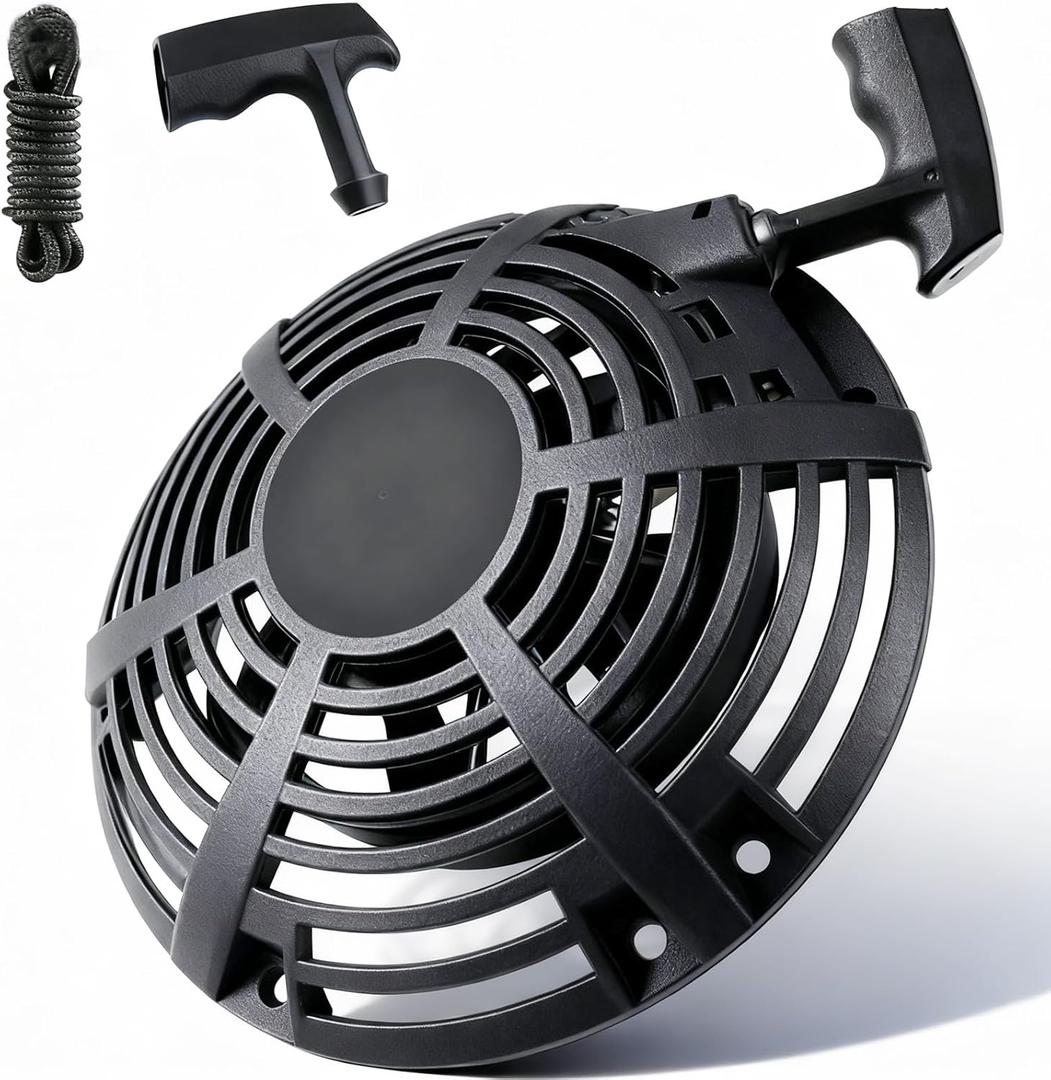 DVBB 796497 Starter Pull Start Assembly Compatible with Briggs & Stratton 7.75 8.5 8.75 10.5 HP 14723 150-365 796497 Rewind Recoil Starter Compatible with 111P05 111P02 Toro Timemaster Lawn Mower