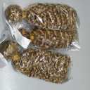 Color #27 Kinky Curly Bundles Human Hair Honey Blonde Curly Hair Bundles 12 14 16 Inch Blonde Brazilian Virgin Remy Hair Extensions