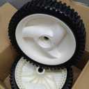 CheeMuii 532403111 Lawn Mower Front Wheels 2 Pcs 8" Push Mower Front Drive Wheels Replace for 532403111 194231x460 401274X460 532402657