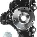Steering Knuckle Wheel Bearing Hub Assembly Front Left Driver Side Compatible with 2014-2020 Ram ProMaster 1500 2500 3500, Replace 68157801AA LK137