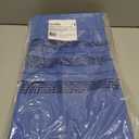 ECR4Kids Everyday Folding Rest Mat, 4-Section, 5/8in, Sleeping Pad, Blue/Grey, 1-Piece