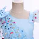 OBEEII Toddler Baby Girls Pageant Dress Sequins Heart Tulle Tutu Dress Flower Wedding Princess Birthday Party Prom Gown