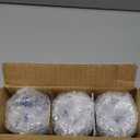 Mega Candles 3 pcs Unscented Blue 7 Day Glass Container Devotional Prayer Candles, Premium Wax Candle 2 Inch x 8 Inch, Sanctuary, Vigils, Prayers, Blessings, Religious, Memorials, Remembrance