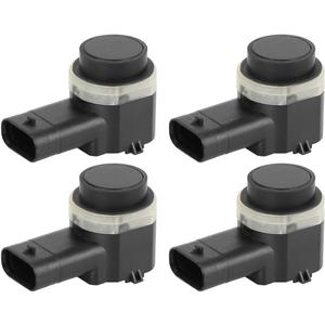 X AUTOHAUX 4pcs 4H0919275 Bumper Reverse PDC Parking Sensor for Audi A4 A5 A6 Q3 Q4 Q7 S4 S5 S8 R8 for Seat for VW Touareg CC