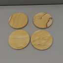 Thirstystone Cinnabar Brand, Multicolor All Natural Sandstone-Durable Stone with Varying Patterns, Every Coaster Is An Original, 4 inch round