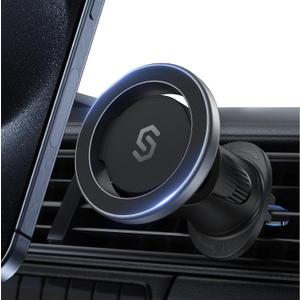 SYNCWIRE Mobile Phone Holder Car for MagSafe Car Holder Universal Magnetic Mobile Phone Holder Car Ventilation Car Mobile Phone Holder for iPhone 17 16 15 14 13 12 Pro Max Magsafe Case Smartphone