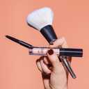 e.l.f. Precision Airbrush Blender, Angled Makeup Brush For Applying Liquids, Creams Or Powders, Creates Sheer Or Full Coverage, Vegan & Cruelty-Free