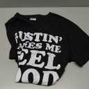 Bustin' Makes Me Feel Good Apparel T-Shirt, M