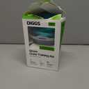 Diggs Groov Crate Training Aid for Puppies and Nervous Dogs  Calming Lick Mat for Crate Training & Separation  Puppy Enrichment Toy with Freezer Shell  BPA-Free  (Turquoise)