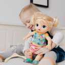 Toyvian Mini Wooden Clothes Hangers 10 Pieces Doll Closet Organizer Accessories for Bjd Dolls and Kids Doll Clothes Storage 2.95 Inch