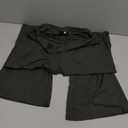 Women's 2 Piece Lounge Sets Crop High Wasit Foldover Flare Leggings Pants Casual Workout Outfits Tracksuit (Medium, Black)