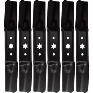 942-05052A 50" Mower Blades for Cub Cadet/MTD/Troy Bilt 942-05052 742-05052A 50 inch Deck 6 Pack