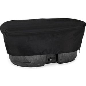 Waterproof Stock Tank Cover for 100 Gallon Stock Tank Oval,53" Outdoor Stock Tank Cover,420D Tear-Resistant, UV Resistant, All Weather Protection, Black(53"L x 21"W x 35"H)