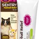 SENTRY PET CARE Sentry Hairball Relief for Cats,Malt Flavor,4.4 Ounces