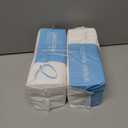 2 x Disposable Face Towels, 100 Count, Thick Facial Tissue for Cleansing, Skincare and Makeup Remover