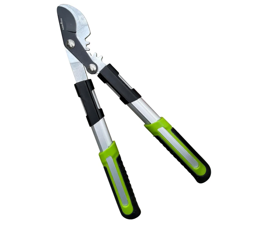 GARDEN GURU Bypass Loppers Tree Trimmer Clipper - 3X Cutting Power Gardening Loppers Pruning Shear -Comfort Grip Handles -High Carbon Steel Blade – Heavy Duty Branch Cutter –Cut Thick Branches w Ease