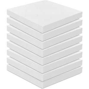 Frienda 8 Pack 3" x 22" x 22" Upholstery High Density Craft Foam