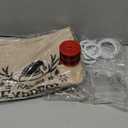 6 Pcs Christmas Lighted Burlap Sacks with Drawstring 15.7 x 11.8 Inches Merry Christmas Lighted Gift Decorative Burlap Bags Xmas Treat Bags with Ribbon for Holiday Party Decorations