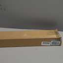 Joydeco No Drill Zebra Blinds for Windows, Cordless Day & Night Dual Sheer Roller Shades, Easy Installation, Free-Stop Lift System, Light Filtering Privacy Blinds for Home(White,26" W x 75" H)