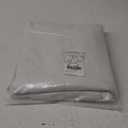 NICETOWN Natural 100% Blackout Linen Curtains 84 inch Long Burg for Living Room, 2 Panels, 52" Wide, Farmhouse Thick Completely Blackout Window Treatment Thermal Insulated Warm Drapes for Winter