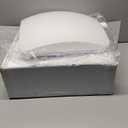 14 in Dimmable Integrated LED Selectable CCT Square Flush Mount Ceiling Light, 2700K/ 3000K/ 3500K/ 4000K/ 5000K, Bright White, Daylight, Soft White, 1600 Lumens, 25-Watt at 90 CRI, White