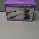 Dinosaur Shooting Toys for Kids 3-5 Years, Movable Target Shooting Games with 2 Air Pump Launcher, Interactive Competition Game Gift for Boys and Girls Ages 3 4 5 6 7 8 Years Old (2 Popper Guns)