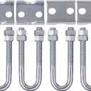 Adjustable Coil Spring Lowering-Leveling Clamp Kit -4 Coil Spring Stabilizes Set for Car Coil Spring Suspension