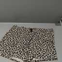 Willit Women's Shorts Hiking Athletic Shorts Yoga Lounge Active Workout Running Shorts Comfy Casual with Pockets 2.5" (3X-Large, Leopard)