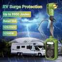 EyGde RV Surge Protector 50 Amp Waterproof, RV Circuit Analyzer with Full Electrical Protection, Power Plug Adapter Protectors for 50amp Camper Travel Trailer Accessories