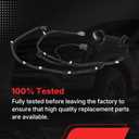 AL3T-14632-DD Door Jumper Wire Harness Assembly Rear Passenger RH Side Fits for 2009-2014 Ford F150 Crew Cab Replaces# 9L3T-14632-JCA (AL3T-14632-DD)