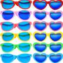 12 Pieces Jumbo Sunglasses Giant Sunglasses Funny Novelty Clown Props Party Eyewear Big Glasses Oversized Eyewear for Festival Costume Cosplay Party Supplies Accessories