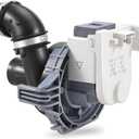 W11084656 Dishwasher Circulation Pump Compatible with Whirlpool Kenmore KitchenAid Amana Dish Washers Pump Motor Assembly Replacement Parts W10854710, W10805387, 4534097, AP6050340, PS12070585