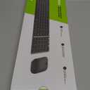 seenda Bluetooth Keyboard and Mouse Combo for Mac, SKM64-2 Rechargeable Slim Wireless Keyboard Mouse Compact, 3 Multi-Device Connection, Compatible for Mac, MacBook Pro/Air, iPad, iPhone, Black Gray